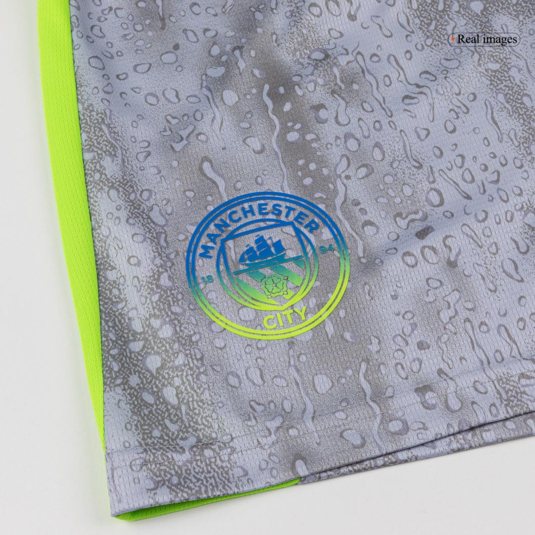 Manchester City Third Away Soccer Shorts 2025/26 - Soccerdeal