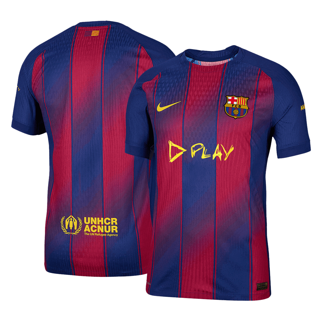 Barcelona Home Soccer Jersey 2025/26 Player Version - Soccerdeal