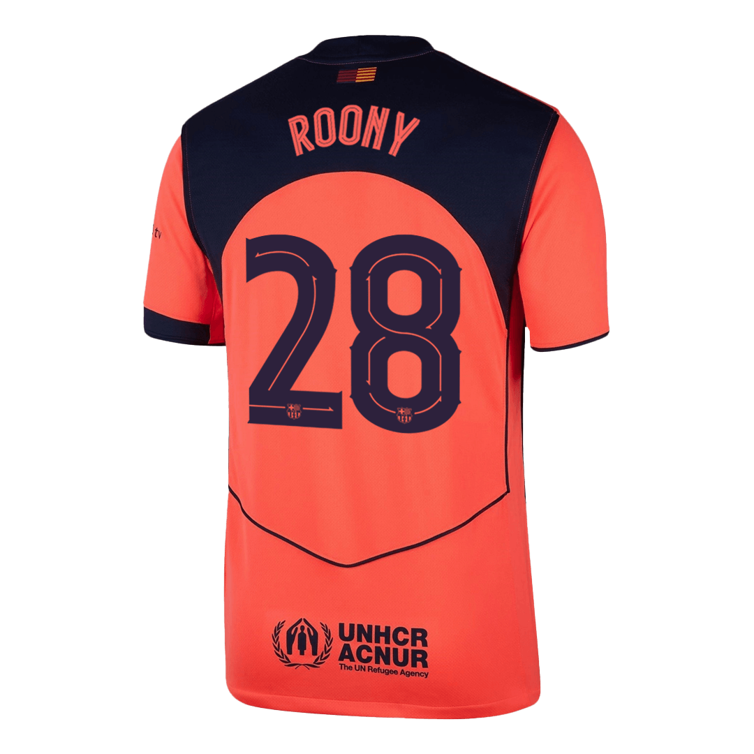ROONY #28 Barcelona Third Away Soccer Jersey 2025/26 - Soccerdeal