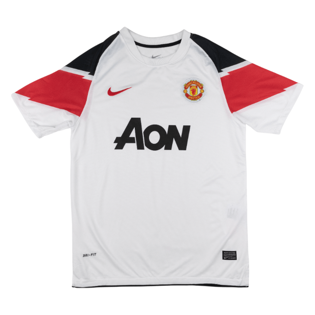 Retro 2010/11 Manchester United Away Soccer Jersey - Soccerdeal