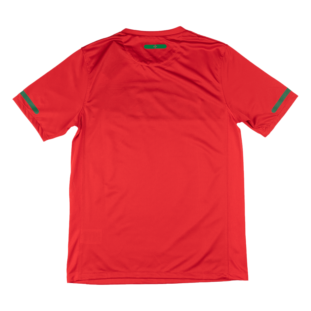Retro 2010 Portugal Home Soccer Jersey - Soccerdeal