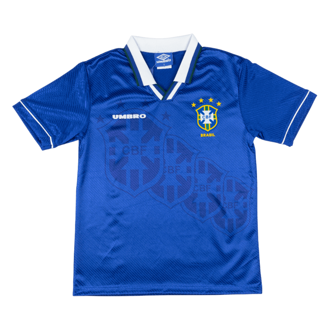 Retro 94/96 Brazil Away Soccer Jersey - Soccerdeal