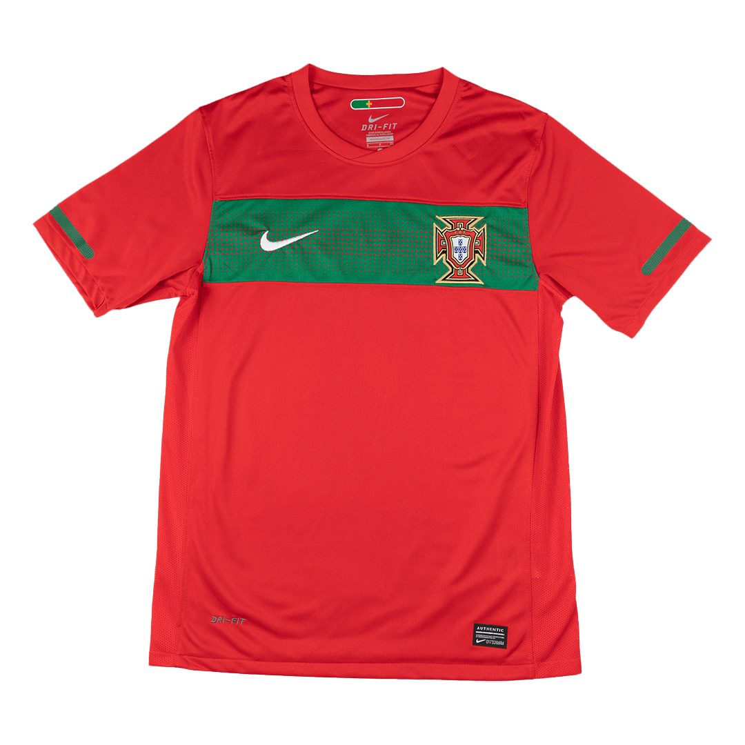 Retro 2010 Portugal Home Soccer Jersey - Soccerdeal