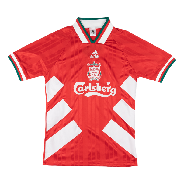 Retro 93/95 Liverpool Home Soccer Jersey - Soccerdeal
