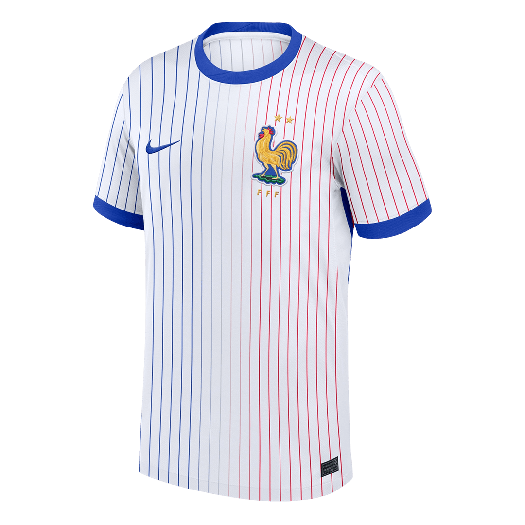 France Away Soccer Jersey Euro - Soccerdeal