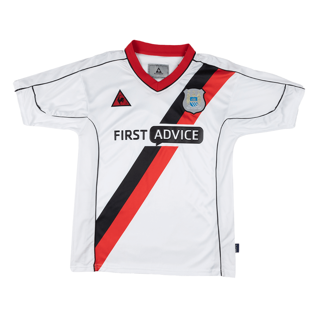 Retro 2002/03 Manchester City Away Soccer Jersey - Soccerdeal