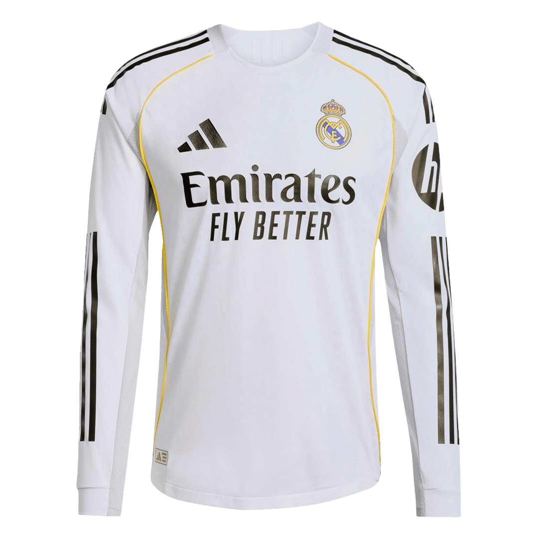 Real Madrid Home Soccer Jersey 2025/26 Player Version - Soccerdeal