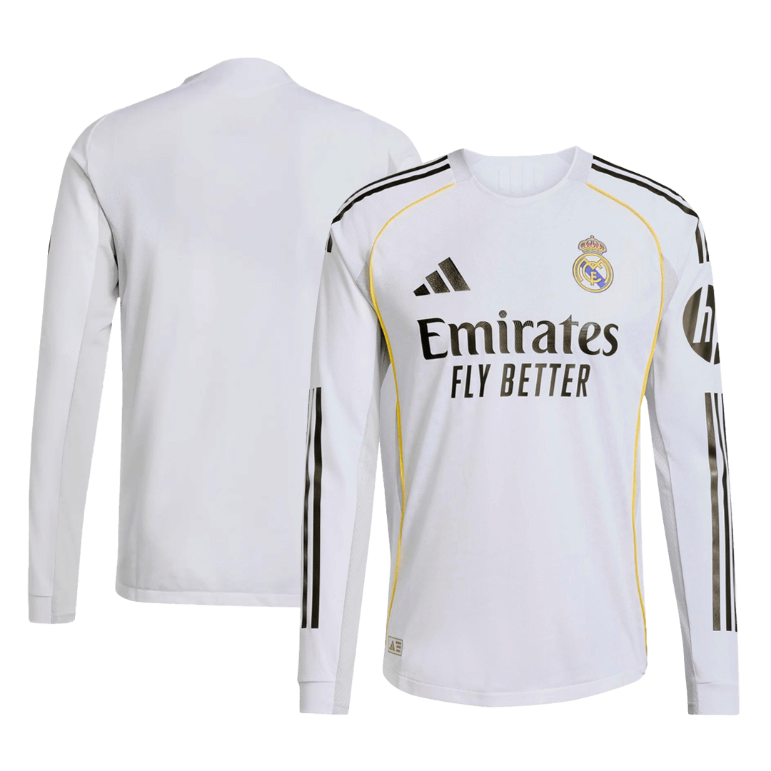 Real Madrid Home Soccer Jersey 2025/26 Player Version - Soccerdeal