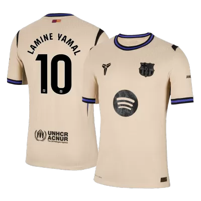 Authentic LAMINE YAMAL #10 Barcelona Away Soccer Jersey 2025/26 - UCL - Soccerdeal