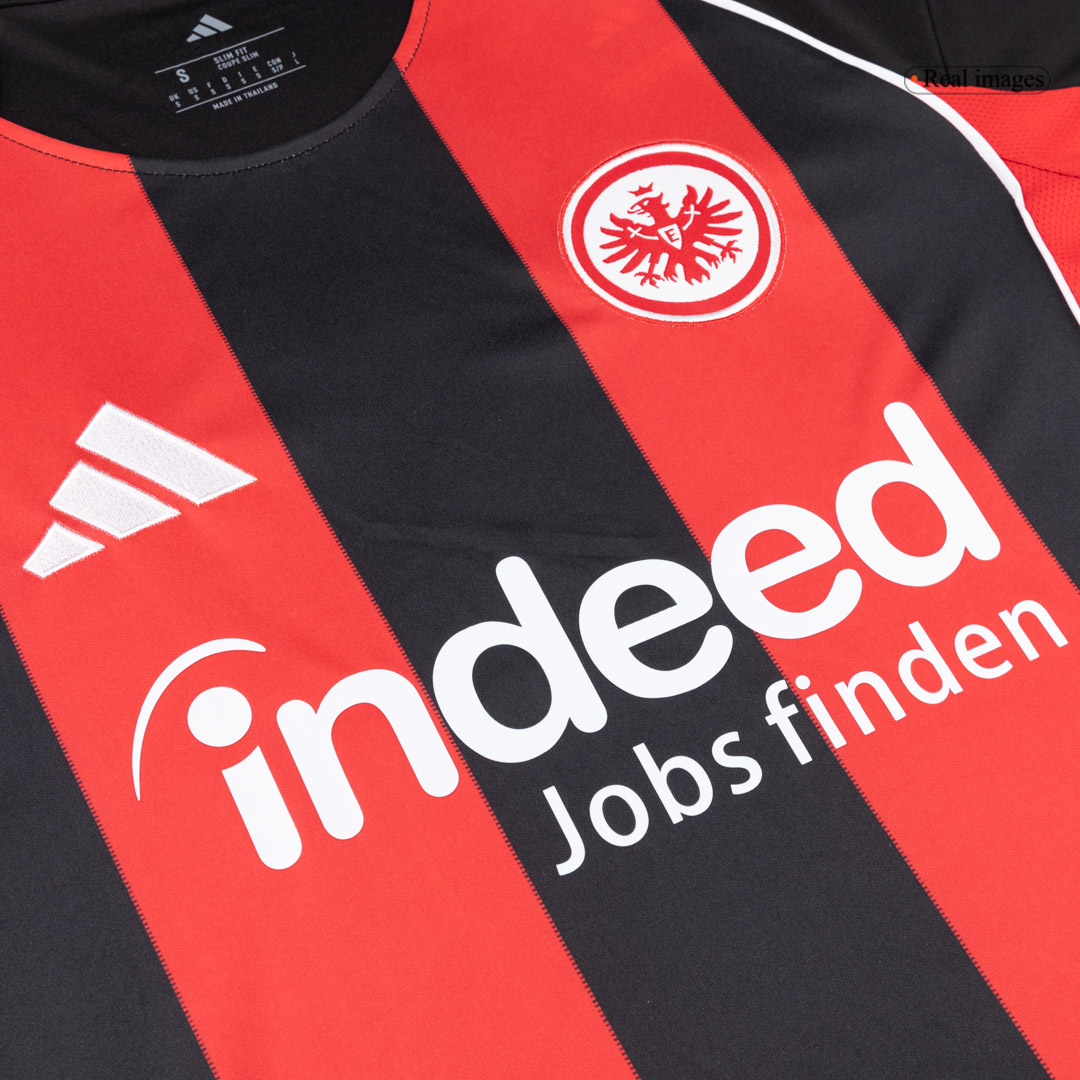 Eintracht Frankfurt Home Soccer Jersey 2025/26 - Soccerdeal
