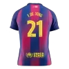 F.DE JONG #21 Barcelona Home Soccer Jersey 2025/26 -UCL - Soccerdeal