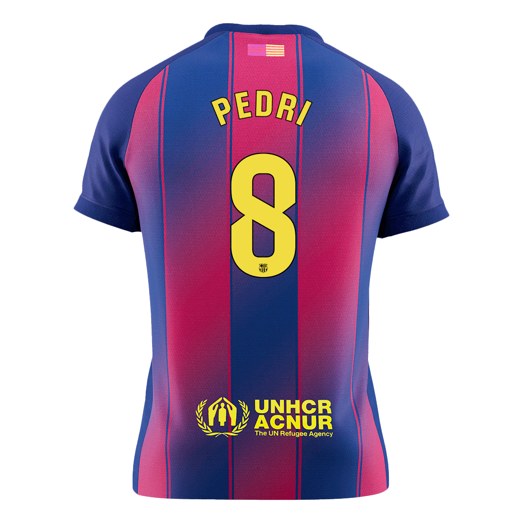 PEDRI #8 Barcelona Home Soccer Jersey 2025/26 - Soccerdeal
