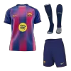Barcelona Home Soccer Jersey Kit(Jersey+Shorts+Socks) 2025/26 - Soccerdeal