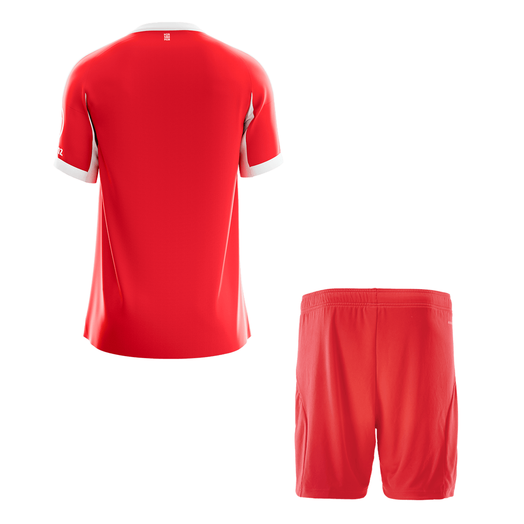 Bayern Munich Home Soccer Jersey Kit(Jersey+Shorts) 2025/26 - Soccerdeal