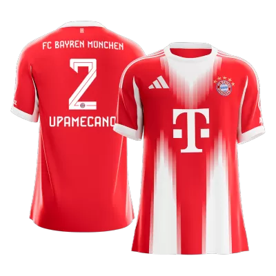 UPAMECANO #2 Bayern Munich Home Soccer Jersey 2025/26 - Soccerdeal