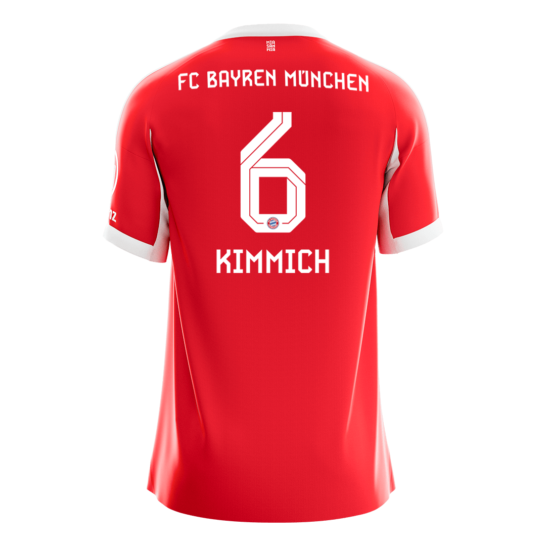 KIMMICH #6 Bayern Munich Home Soccer Jersey 2025/26 - Soccerdeal