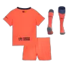 Kid's Barcelona Third Away Soccer Jersey Kit(Jersey+Shorts+Socks) 2025/26 - Soccerdeal