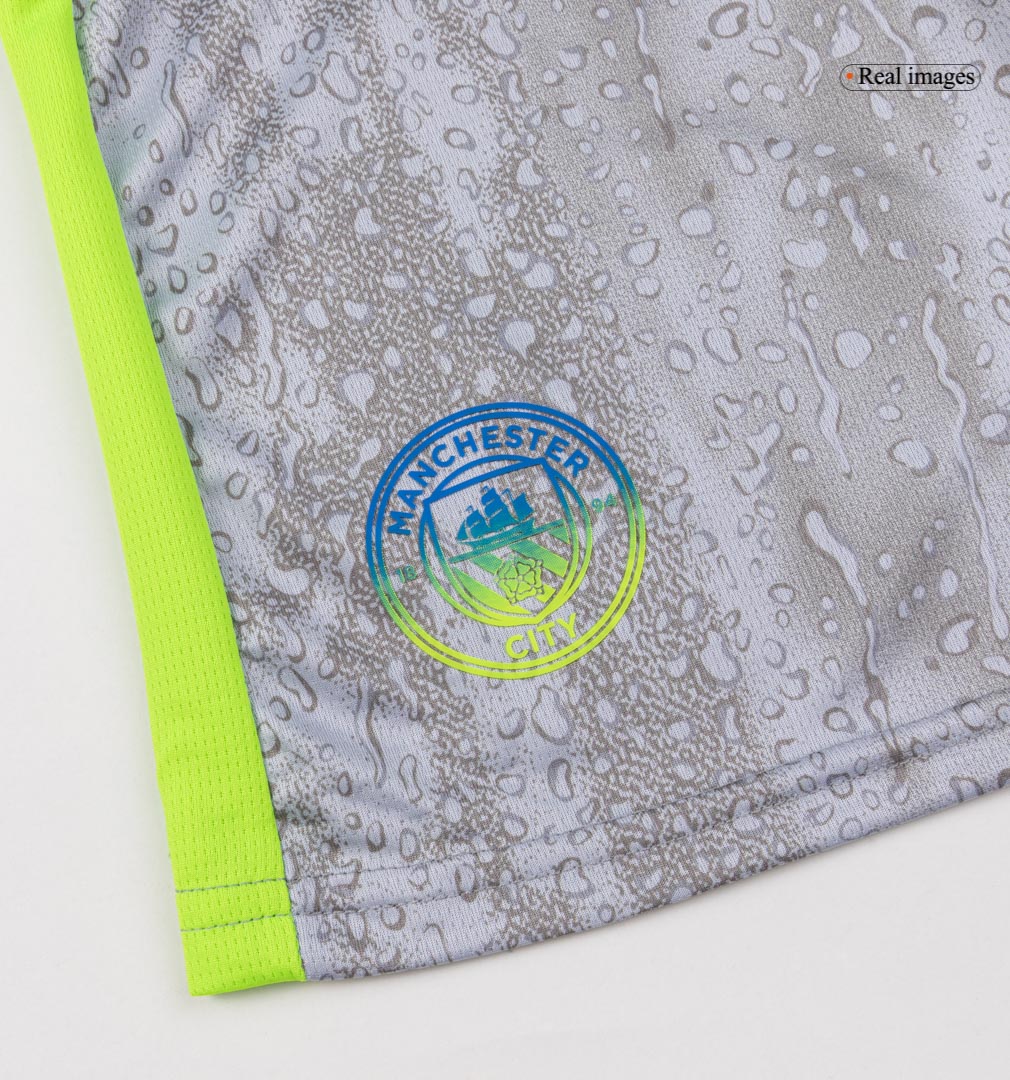 Kid's Manchester City Third Away Soccer Jersey 2025/26 - Soccerdeal