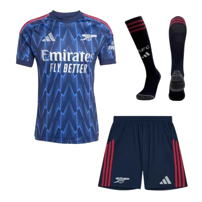 Arsenal Away Soccer Jersey Kit(Jersey+Shorts+Socks) 2025/26 - Soccerdeal