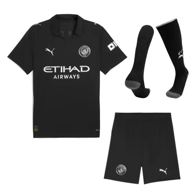 Manchester City Away Soccer Jersey Kit(Jersey+Shorts+Socks) 2025/26 - Soccerdeal