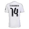 TCHOUAMENI #14 Real Madrid Home Soccer Jersey 2025/26 - Soccerdeal