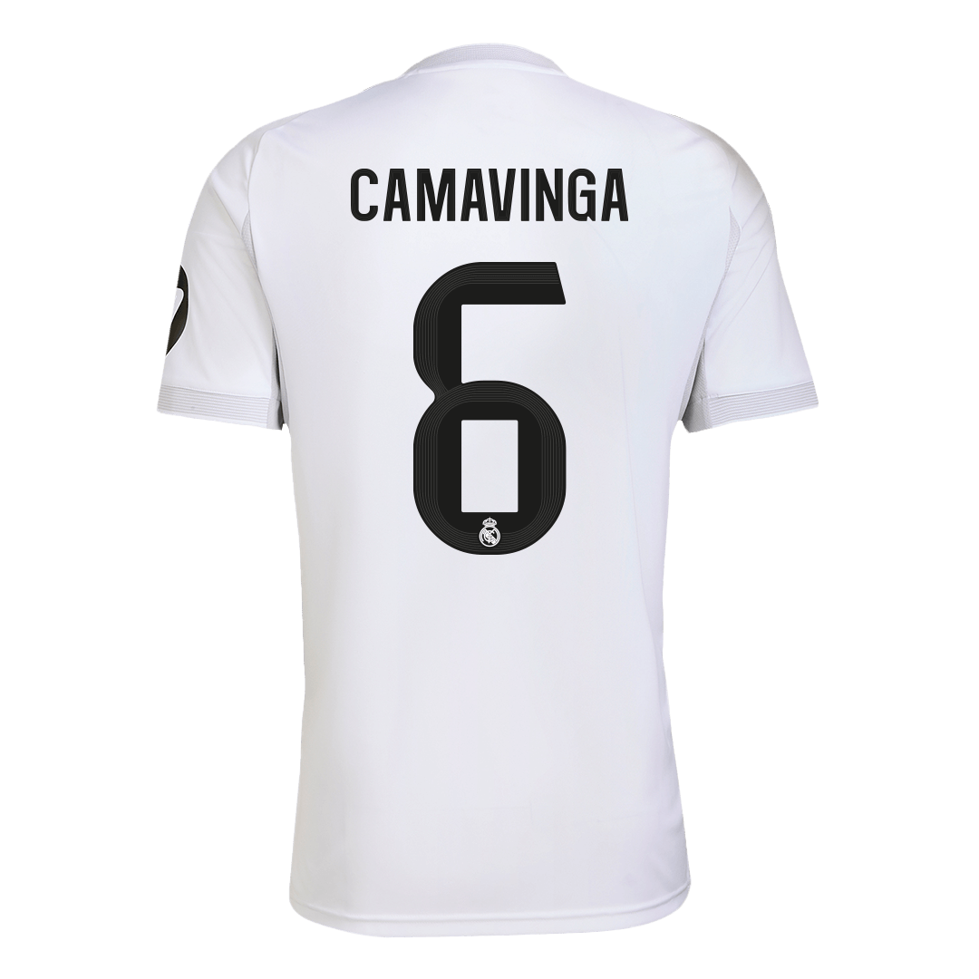 CAMAVINGA #6 Real Madrid Home Soccer Jersey 2025/26 - Soccerdeal