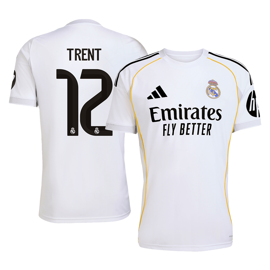 TRENT #12 Real Madrid Home Soccer Jersey 2025/26 - Soccerdeal