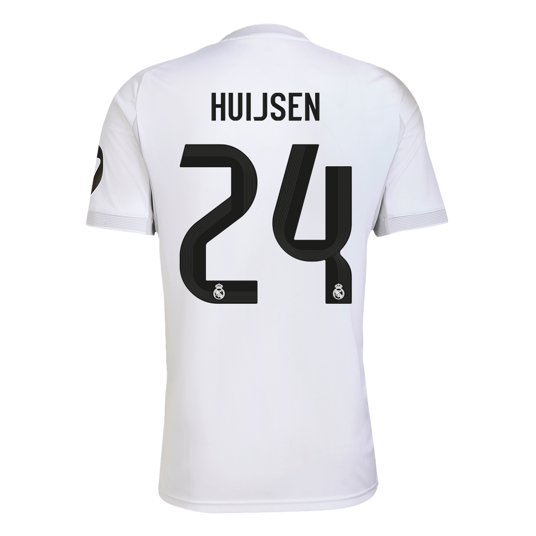 HUIJSEN #24 Real Madrid Home Soccer Jersey 2025/26 - Soccerdeal
