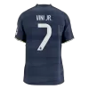 Authentic VINI JR. #7 Real Madrid Away Soccer Jersey 2025/26 - Soccerdeal