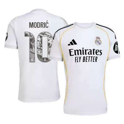 MODRIĆ Special #10 Real Madrid Home Soccer Jersey 2025/26 - Soccerdeal