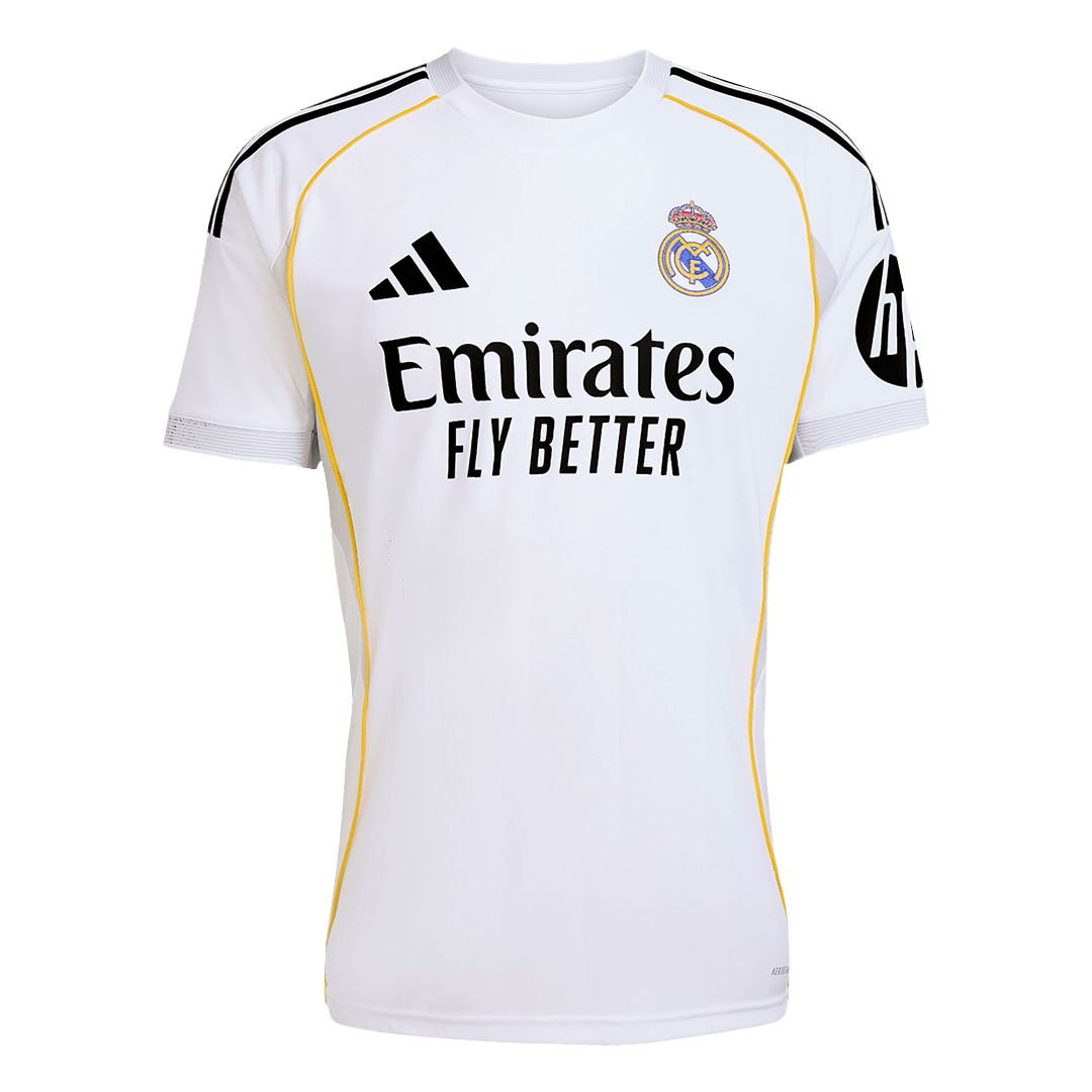 Real Madrid Home Soccer Jersey 2025/26 - Soccerdeal
