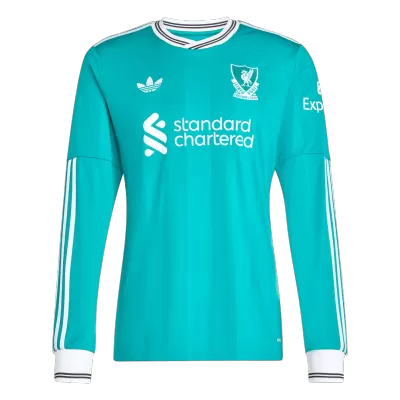 Liverpool Third Away Long Sleeve Soccer Jersey 2025/26 - Soccerdeal