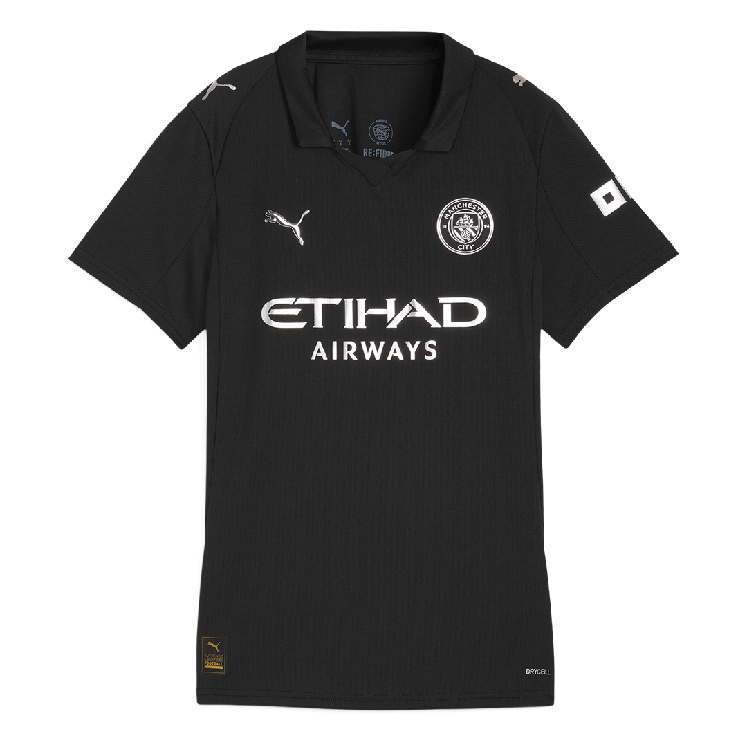 Women's Manchester City Away Soccer Jersey 2025/26 - Soccerdeal