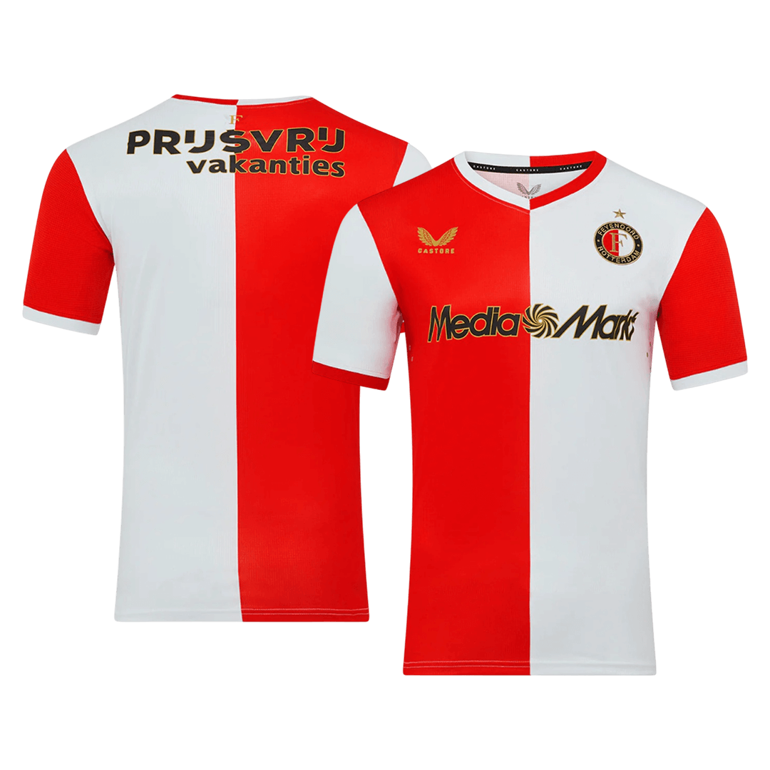 Feyenoord Home Soccer Jersey 2025/26 - Soccerdeal
