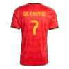 DE BRUYNE #7 Belgium Home Soccer Jersey 2026 - Soccerdeal