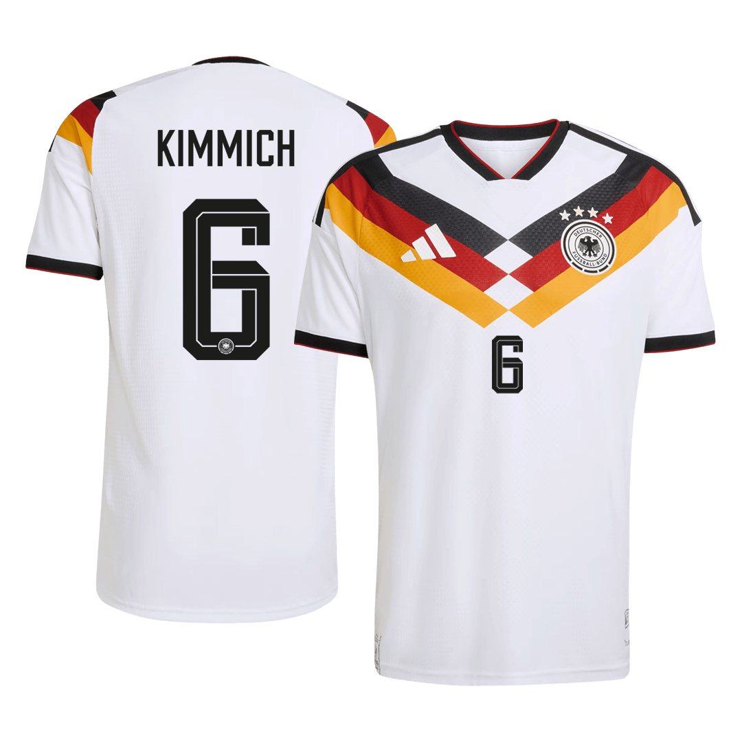 KIMMICH #6 Germany Home Soccer Jersey 2026 Player Version - Soccerdeal