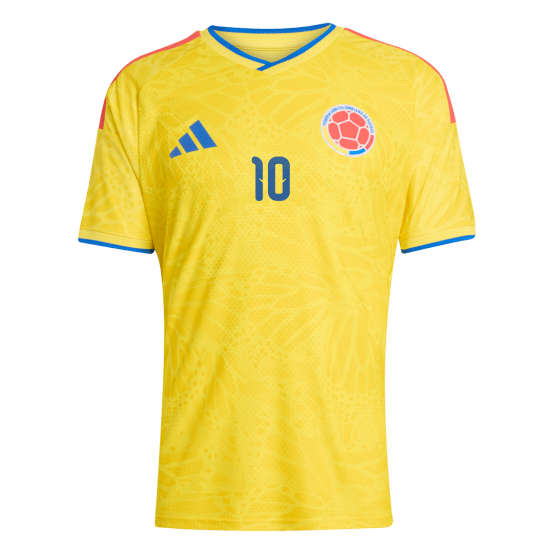 JAMES #10 Colombia Home Soccer Jersey 2026 Player Version - Soccerdeal