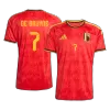 DE BRUYNE #7 Belgium Home Soccer Jersey 2026 - Soccerdeal