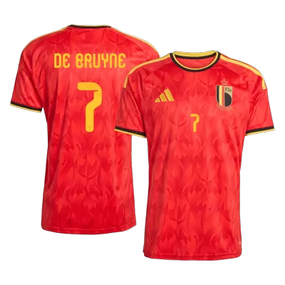 DE BRUYNE #7 Belgium Home Soccer Jersey 2026 - Soccerdeal