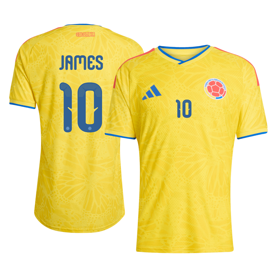 JAMES #10 Colombia Home Soccer Jersey 2026 Player Version - Soccerdeal