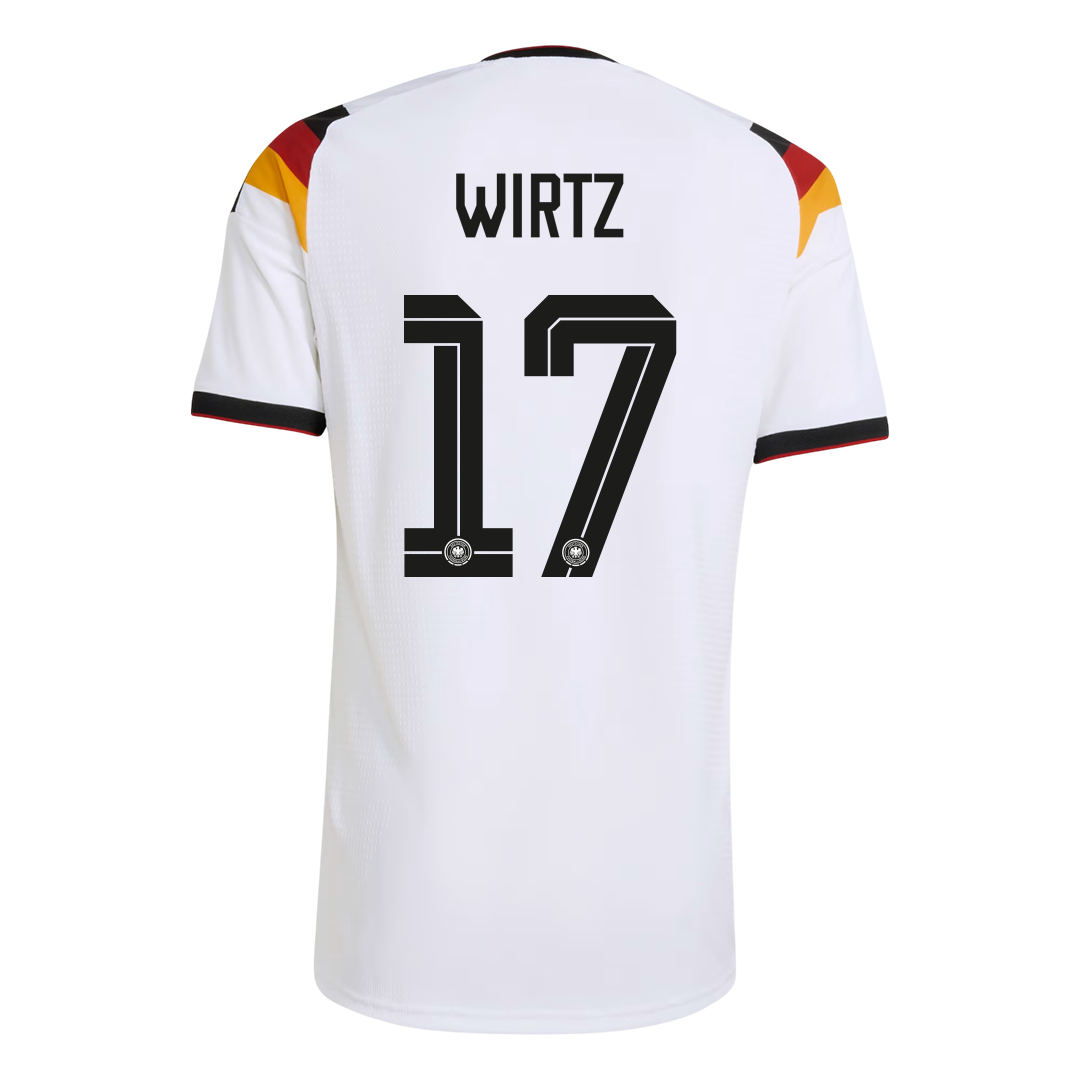 WIRTZ #17 Germany Home Soccer Jersey 2026 Player Version - Soccerdeal
