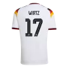 WIRTZ #17 Germany Home Soccer Jersey 2026 - Soccerdeal