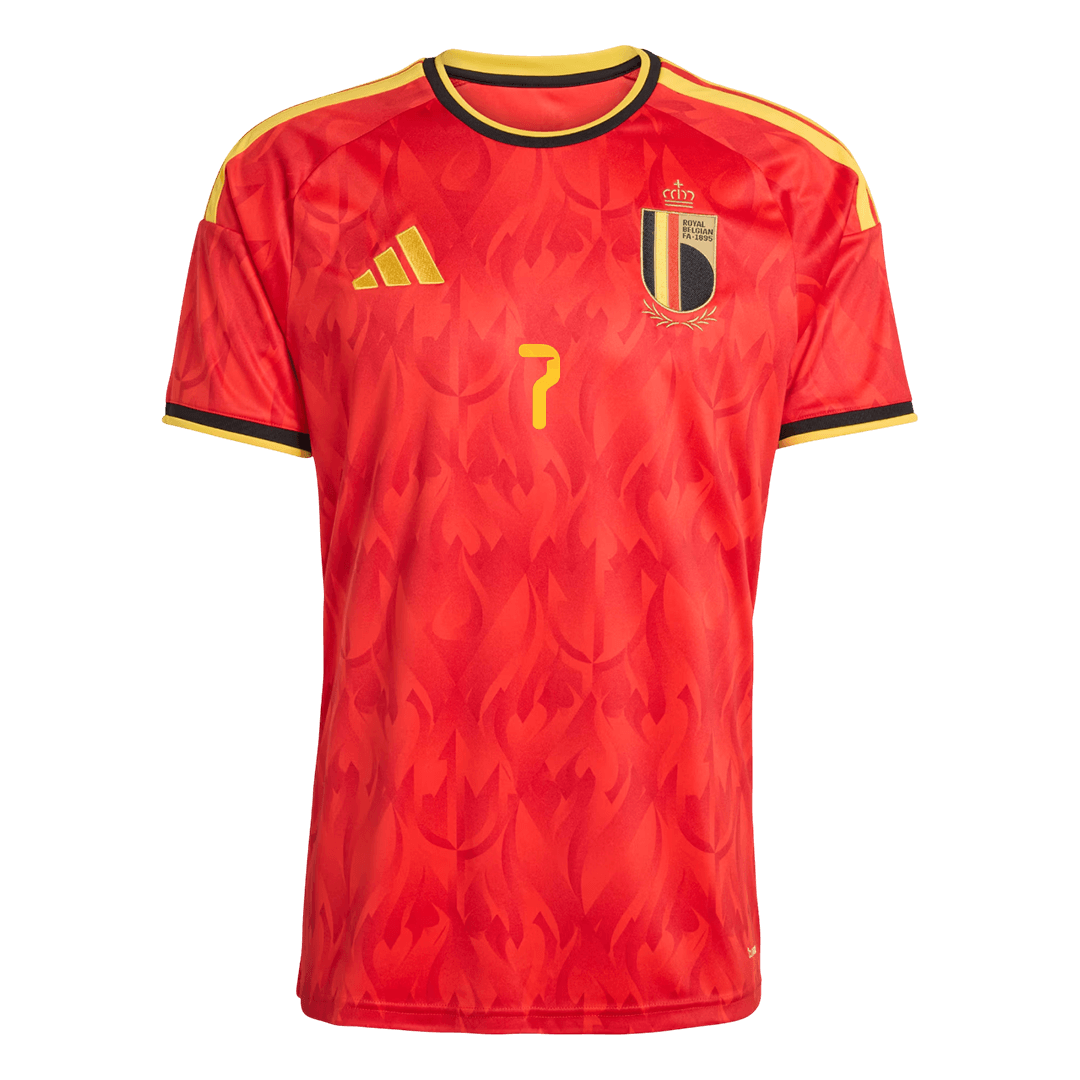 DE BRUYNE #7 Belgium Home Soccer Jersey 2026 - Soccerdeal