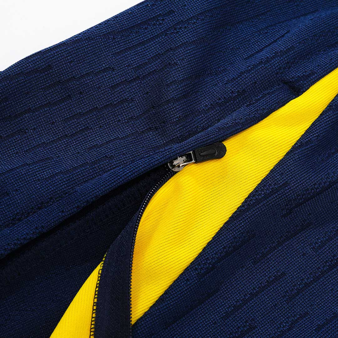 Kid's Barcelona Zipper Sweatshirt Kit(Top+Pants) 2025/26 - Soccerdeal