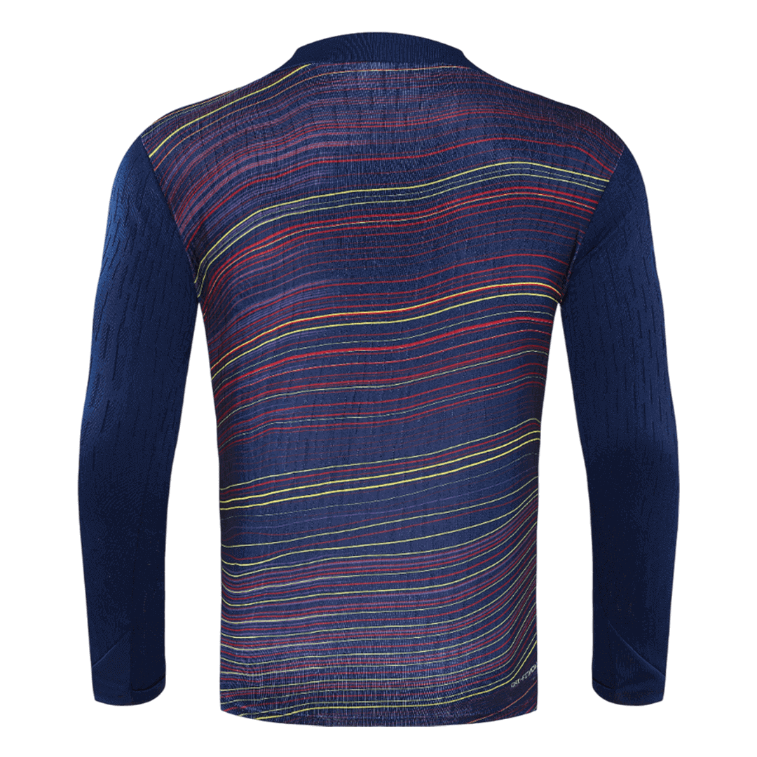 Barcelona Zipper Sweatshirt Kit(Top+Pants) 2025/26 - Soccerdeal