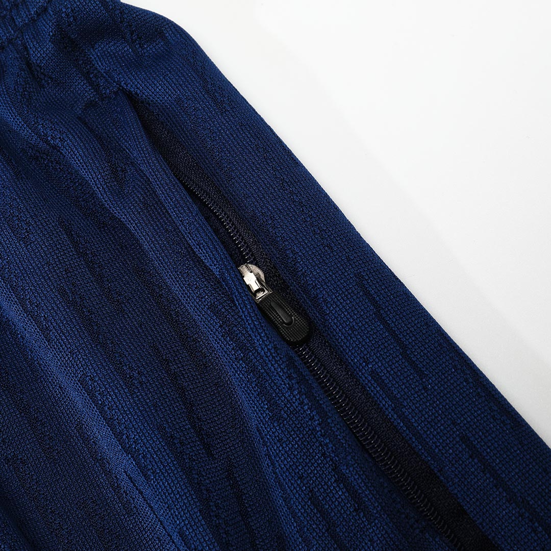 Kid's Barcelona Zipper Sweatshirt Kit(Top+Pants) 2025/26 - Soccerdeal