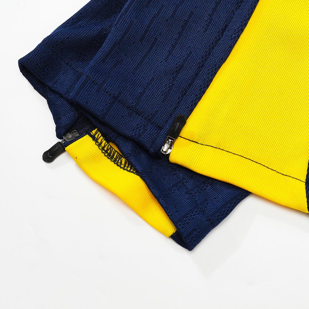 Kid's Barcelona Zipper Sweatshirt Kit(Top+Pants) 2025/26 - Soccerdeal