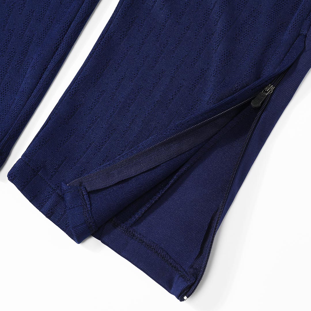 Barcelona Zipper Sweatshirt Kit(Top+Pants) 2025/26 - Soccerdeal