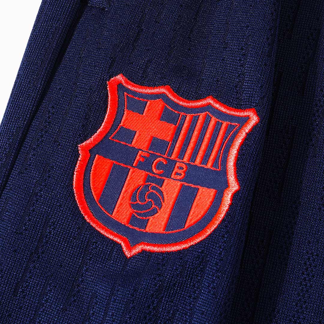 Kid's Barcelona Zipper Sweatshirt Kit(Top+Pants) 2025/26 - Soccerdeal