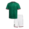 Kid's Mexico Home Soccer Jersey Kit(Jersey+Shorts) 2025/26 - Soccerdeal